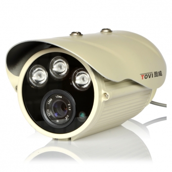 圖威TV-CC2D15-IT6	700TVL 高清60米點陣紅外攝像機(jī)(1/3