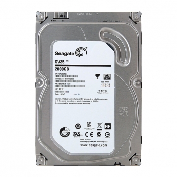 希捷(Seagate) 2TB ST2000VX000 7200轉(zhuǎn)64M SATA 6Gb/秒 監(jiān)控級(jí)硬盤
